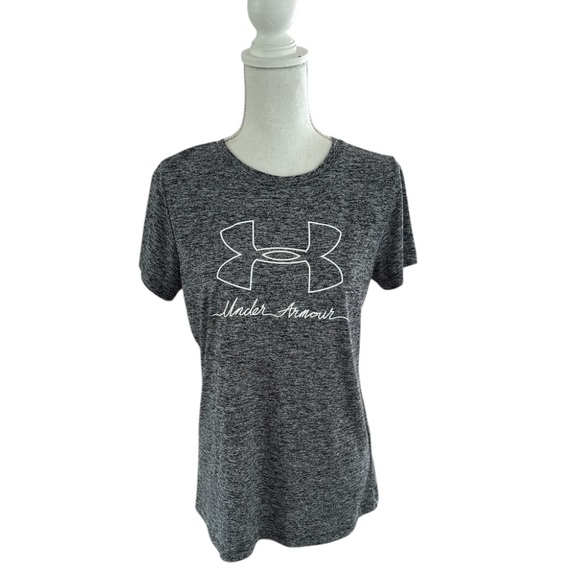 Under Armour Women's Gray Light Weight T-Shirt Size Medium - Picture 1 of 3